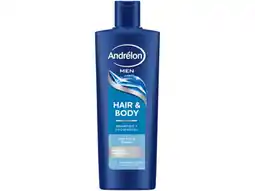 Hoogvliet Andrélon Shampoo hair & body men aanbieding