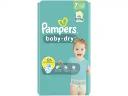 Hoogvliet Pampers Baby dry maat 7 aanbieding