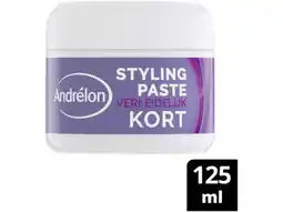Hoogvliet Andrélon Styling Paste Verleidelijk Kort aanbieding