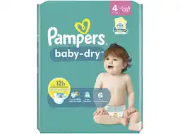 Hoogvliet Pampers Baby dry maat 4 aanbieding