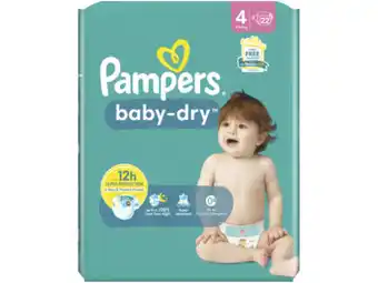 Hoogvliet Pampers Baby dry maat 4 aanbieding