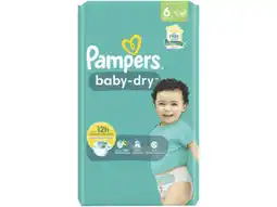 Hoogvliet Pampers Baby dry maat 6 aanbieding