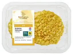 PLUS PLUS Boerentrots Krokante kipburger 2st aanbieding