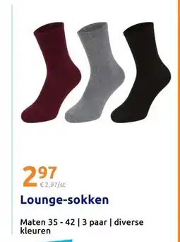 Action Lounge-sokken aanbieding