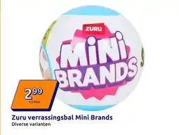 Action Zuru verrassingsbal Mini Brands aanbieding