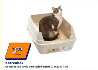 Action Kattenbak aanbieding
