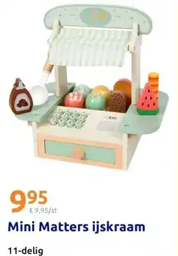 Action Mini Matters ijskraam aanbieding