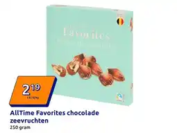 Action AllTime Favorites chocolade zeevruchten aanbieding