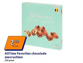 Action AllTime Favorites chocolade zeevruchten aanbieding