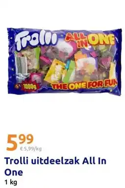 Action Trolli uitdeelzak All In One aanbieding