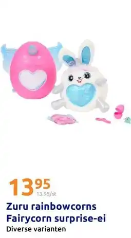 Action Zuru rainbowcorns Fairycorn surprise-ei aanbieding