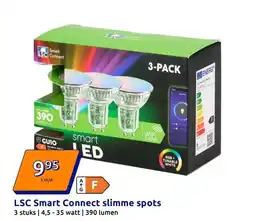 Action LSC Smart Connect slimme spots aanbieding