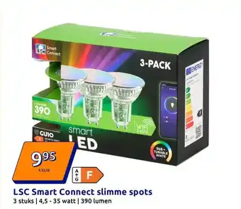Action LSC Smart Connect slimme spots aanbieding