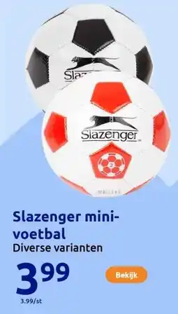 Action Slazenger mini-voetbal aanbieding