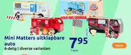 Action Mini Matters uitklapbare auto aanbieding