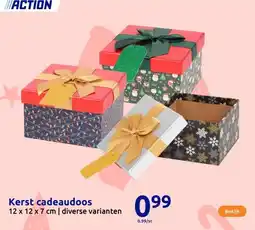 Action Kerst cadeaudoos aanbieding