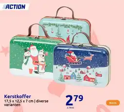 Action Kerstkoffer aanbieding