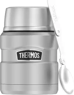 Amazon Thermos 4001205047 Roestvrije King Voedselcontainer 0,47 Liter, Mat Roestvrij Staal aanbieding