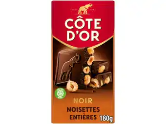 Hoogvliet Côte d'Or Chocoladereep puur hazelnoten aanbieding