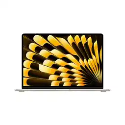 MediaMarkt APPLE MacBook Air 15 inch - M4 - 16 GB - 256 GB - Starlight aanbieding