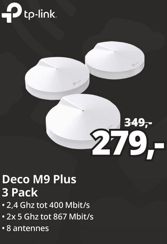 Paradigit tp-link Deco M9 Plus 3 pack aanbieding