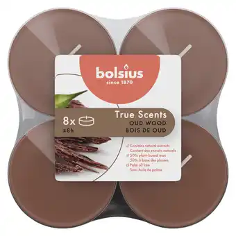 PLUS Bolsius Maxilicht true scents old wood aanbieding