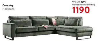 Profijt Meubel Coventry Hoekbank aanbieding