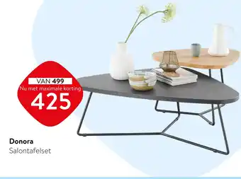 Profijt Meubel Donora Salontafelset aanbieding