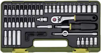 Conrad Proxxon Industrial 23280 Dopsleutelset Metrisch 1/4 (6.3 mm) 50-delig aanbieding