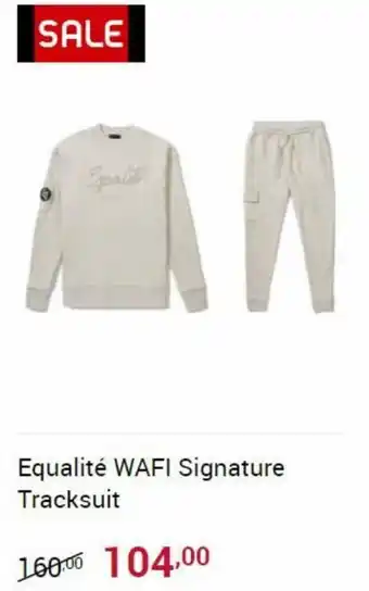 Sport 2000 Equalite WAFI Signature Tracksuit aanbieding