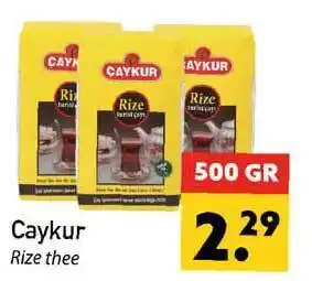 Tanger Markt Caykur rize thee 500 gram aanbieding