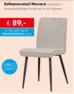 Woonsquare Eetkamerstoel Novara aanbieding