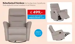 Woonsquare Relaxfauteuil Cardona aanbieding