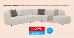 Woonsquare Hoekbank Elegance aanbieding