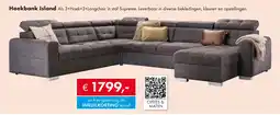 Woonsquare Hoekbank Island aanbieding