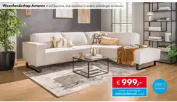 Woonsquare Woonlandschap Amante aanbieding