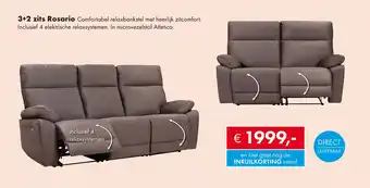 Woonsquare 3+2 zits Rosario aanbieding