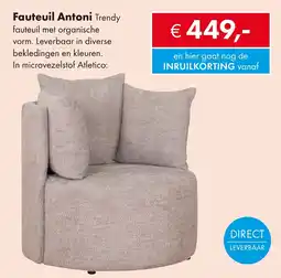 Woonsquare Fauteuil Antoni aanbieding