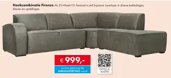 Woonsquare Hoekcombinatie Firenze aanbieding
