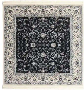 Amazon RugVista Nain Florentine Vloerkleed - Donkerblauw 150x150 aanbieding
