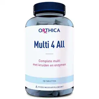 Plein.nl gratis verzending: Orthica Multi 4 All 180 tabletten aanbieding