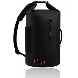 ANWB Dutch Shield Drybag 30L Waterdichte Rugzak Zwart aanbieding