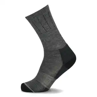 ANWB Lorpen Pro Trek Merino Light Mid Crew sokken Donker Grijs aanbieding