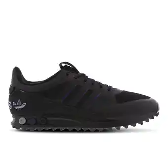 Foot Locker Adidas LA Trainer Sneakers Heren - Zwart - Maat 45 1/3 - Mesh/Synthetisch aanbieding
