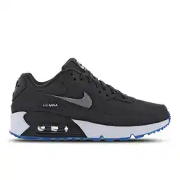 Foot Locker Nike Air Max 90 Kindersneakers - Grijs - Maat 37.5 - Leer aanbieding