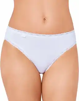 Amazon Sloggi dames slip sloggi 24/7 CotLac TAC3, wit (white 03), 44 aanbieding