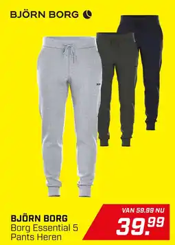 Daka Sport BORG Borg Essential 5 Pants Heren aanbieding