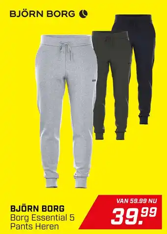 Daka Sport BORG Borg Essential 5 Pants Heren aanbieding