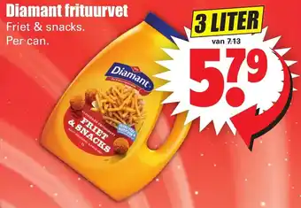 Dirk Diamant frituurvet 3L aanbieding