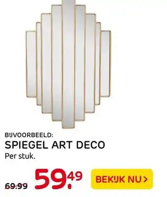 Praxis SPIEGEL ART DECO aanbieding